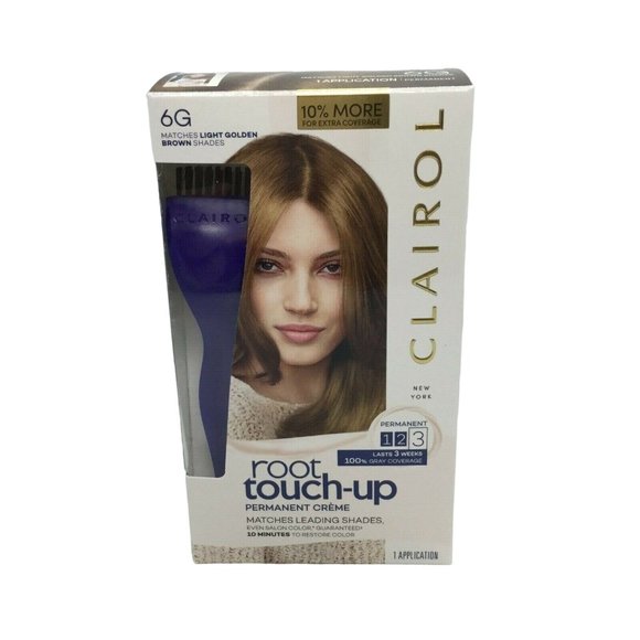 Clairol Other - Lot 2 Clairol Nice 'n Easy Root Touch Up Hair Color Kit #6G LIGHT GOLDEN BROWN